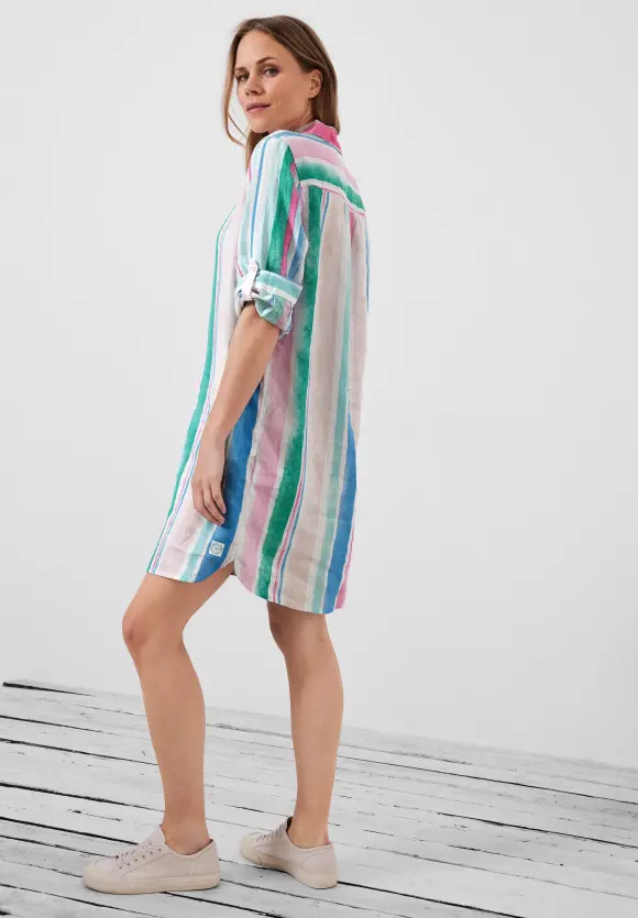 CECIL Multicolor Leinenkleid