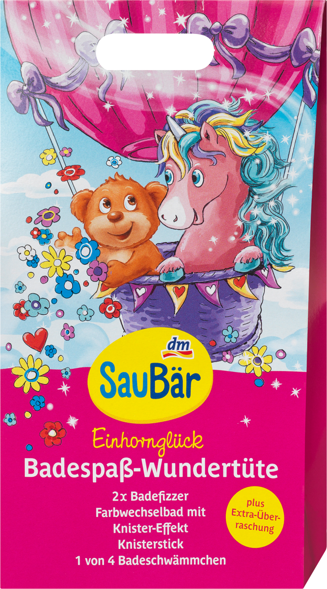 Kinder Badezusatz Wundertüte Einhornglück, 1 St