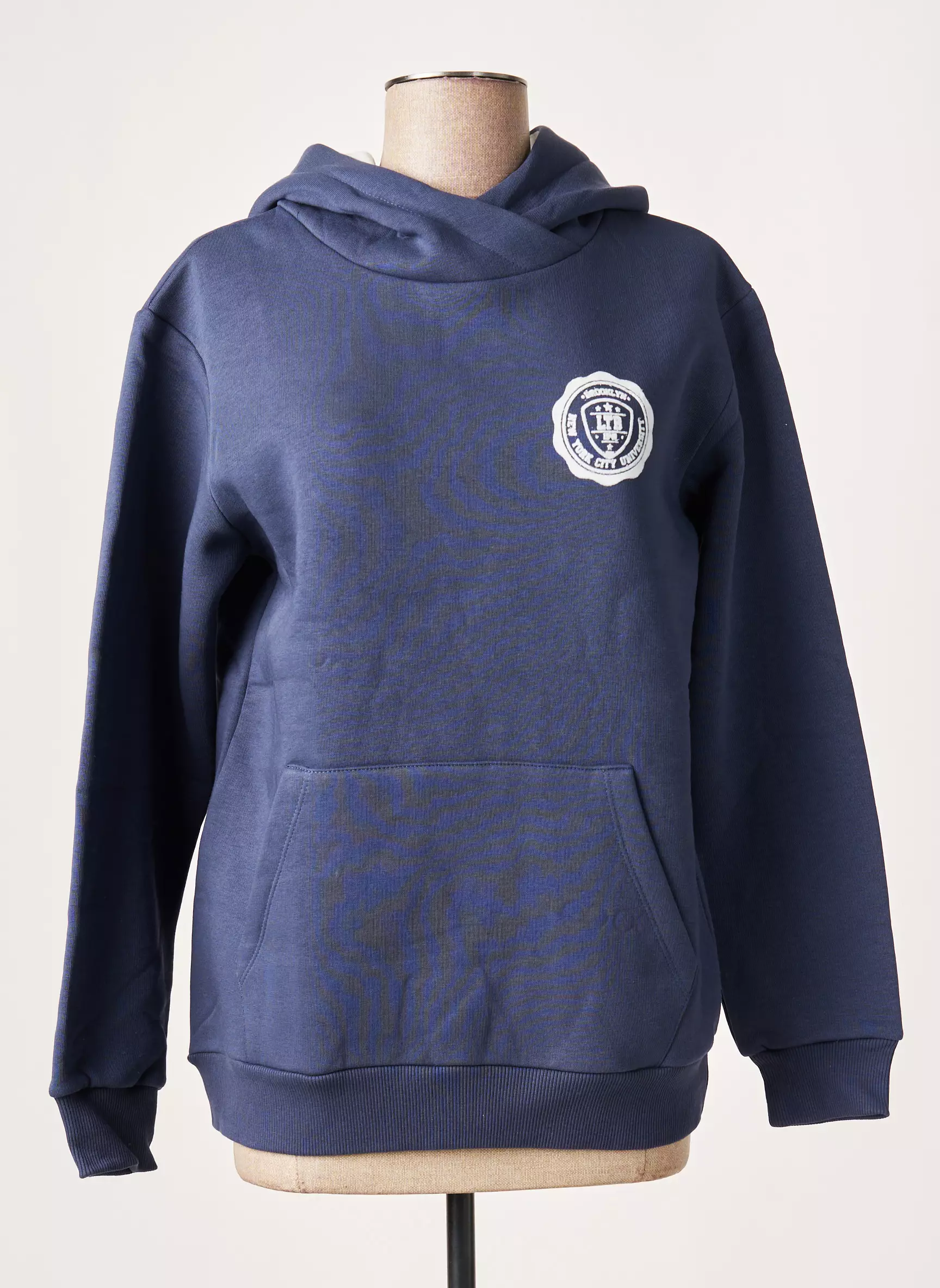 Ltb Sweat Capuche Femme couleur bleu
