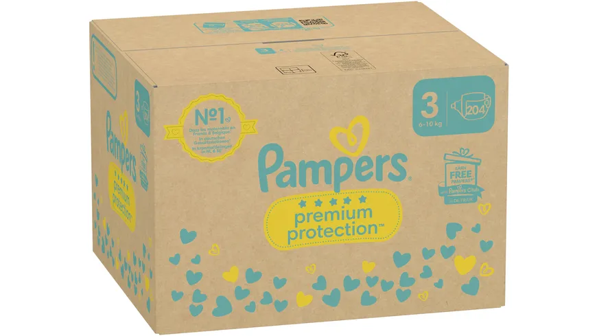 Pampers Premium Gr.3 Midi 6-10kg Monatsbox
