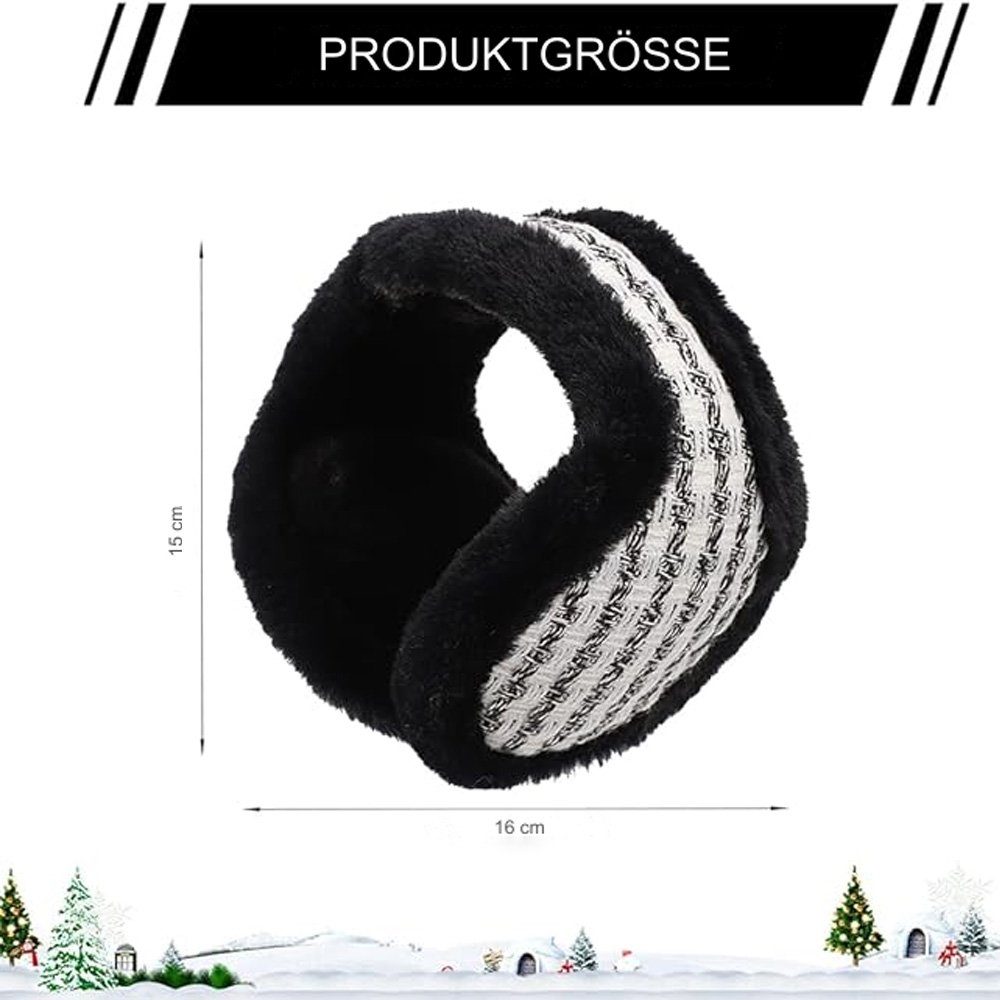 Tian Dee Ohrenwärmer Ohrenschützer - Winter Warmer Ohrenschützer für Fraen Ohrenschützer