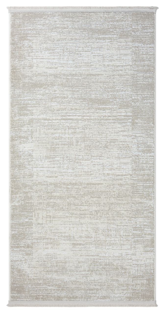 MyFlair Teppich Eliza, 80cm x 150cm, Farbe Beige, rechteckig, Florhöhe 10mm