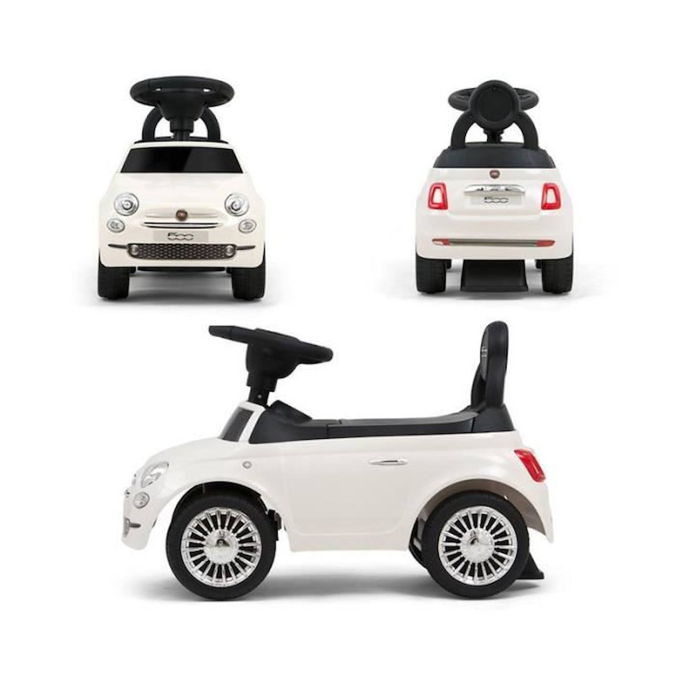 Porteur Milly Mally Fiat 500 Rose rose