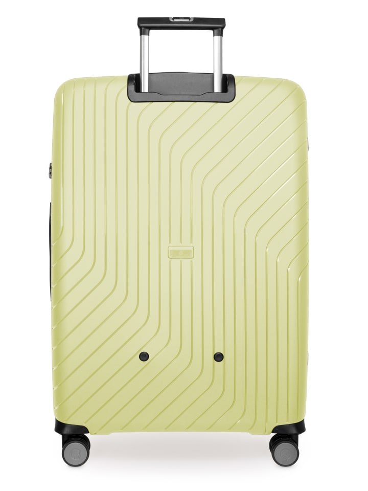 Hauptstadtkoffer TXL - Großer Koffer leichter Reisekoffer 4 Rollen TSA 76cm 119L in Lime günstig kaufen L