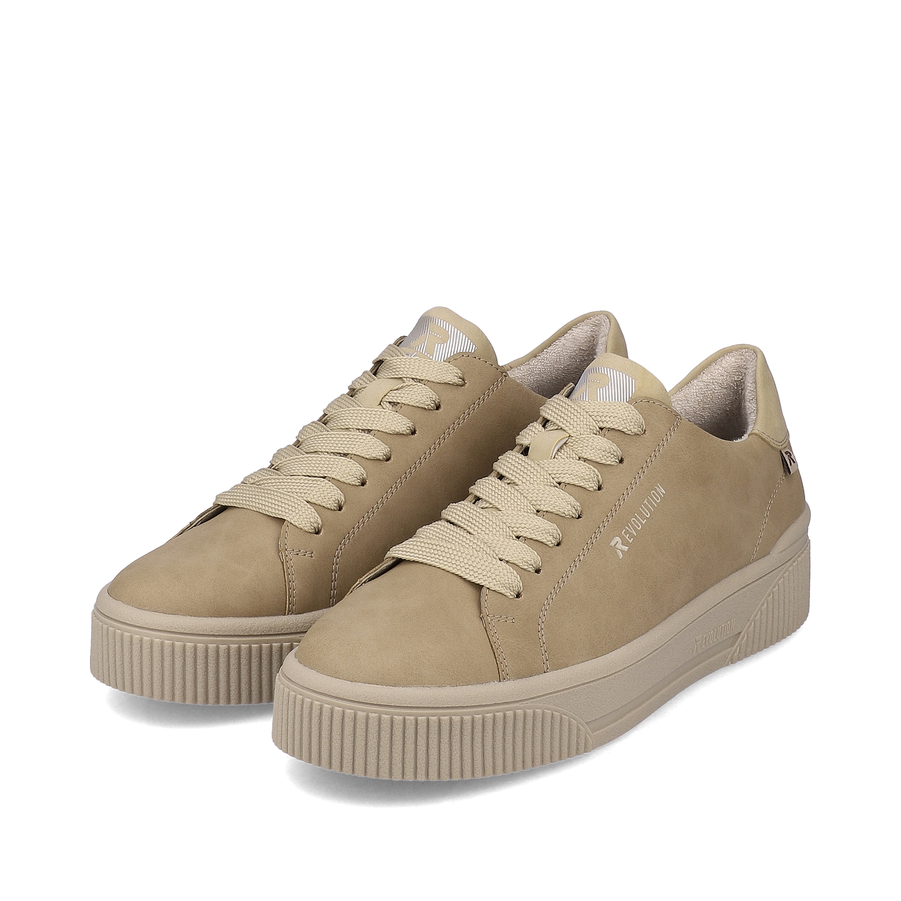 Rieker Damen Sneaker Low beigebraun