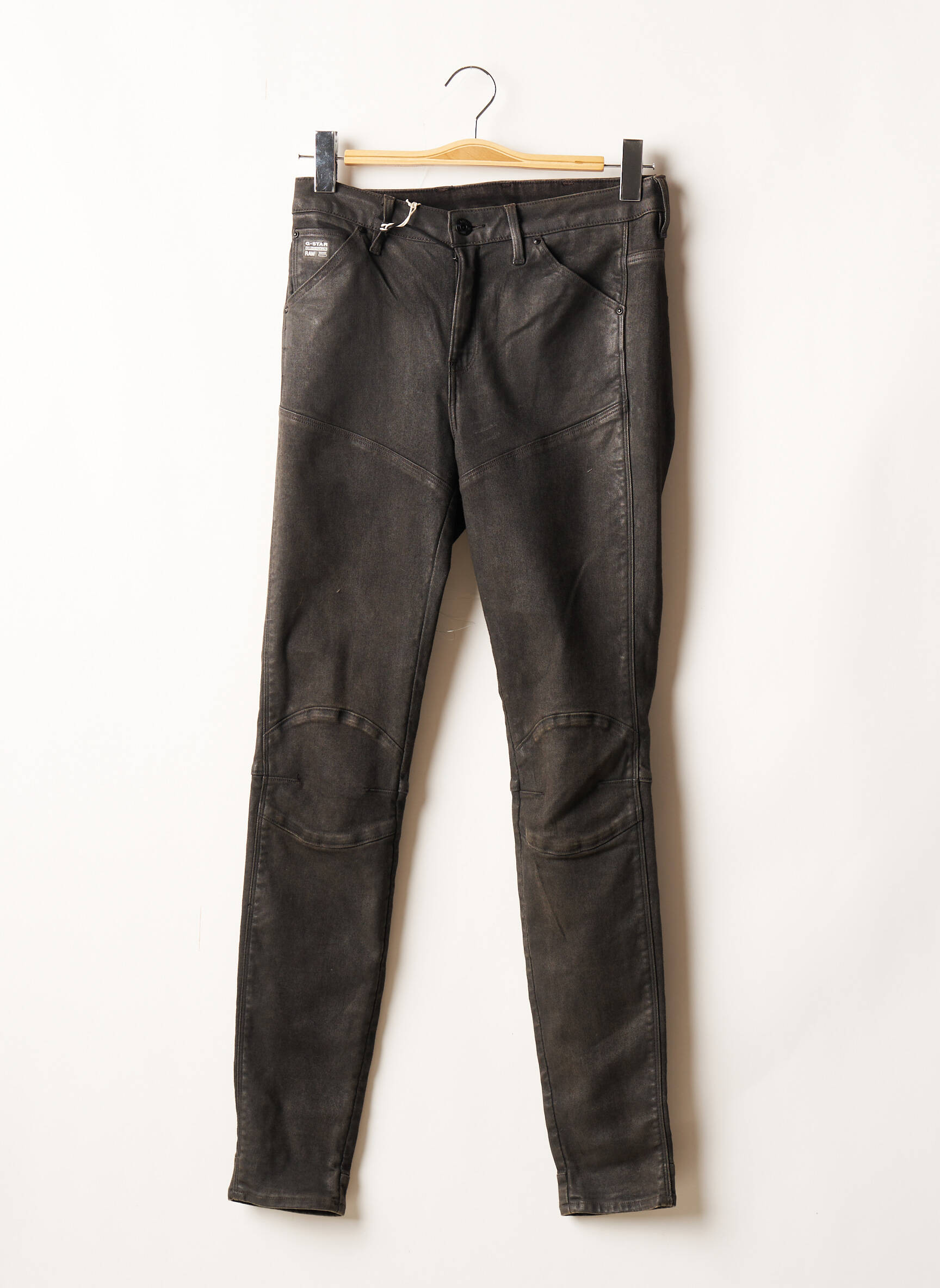 G Star Jeans Skinny Femme couleur gris