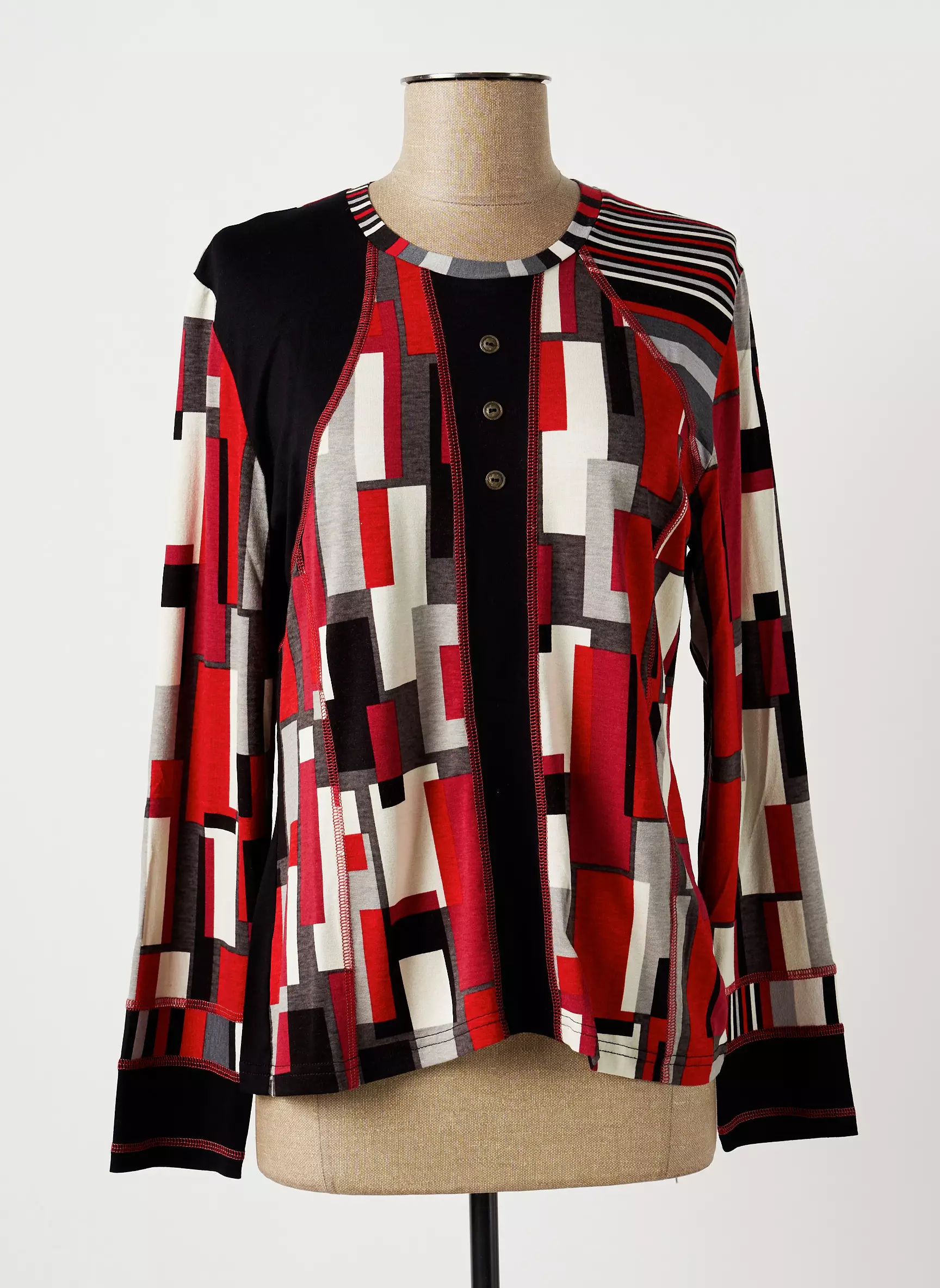 Guy Dubouis Tshirts Femme couleur rouge