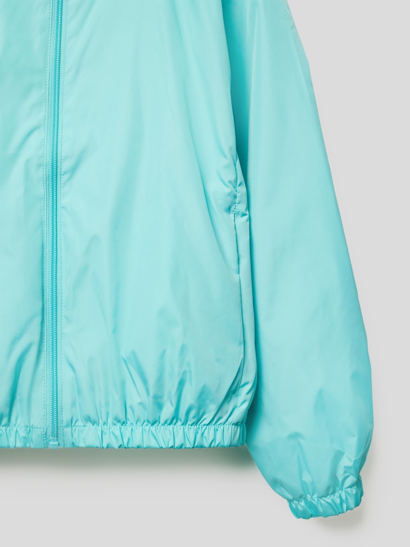 Jacke mit Kapuze in mint