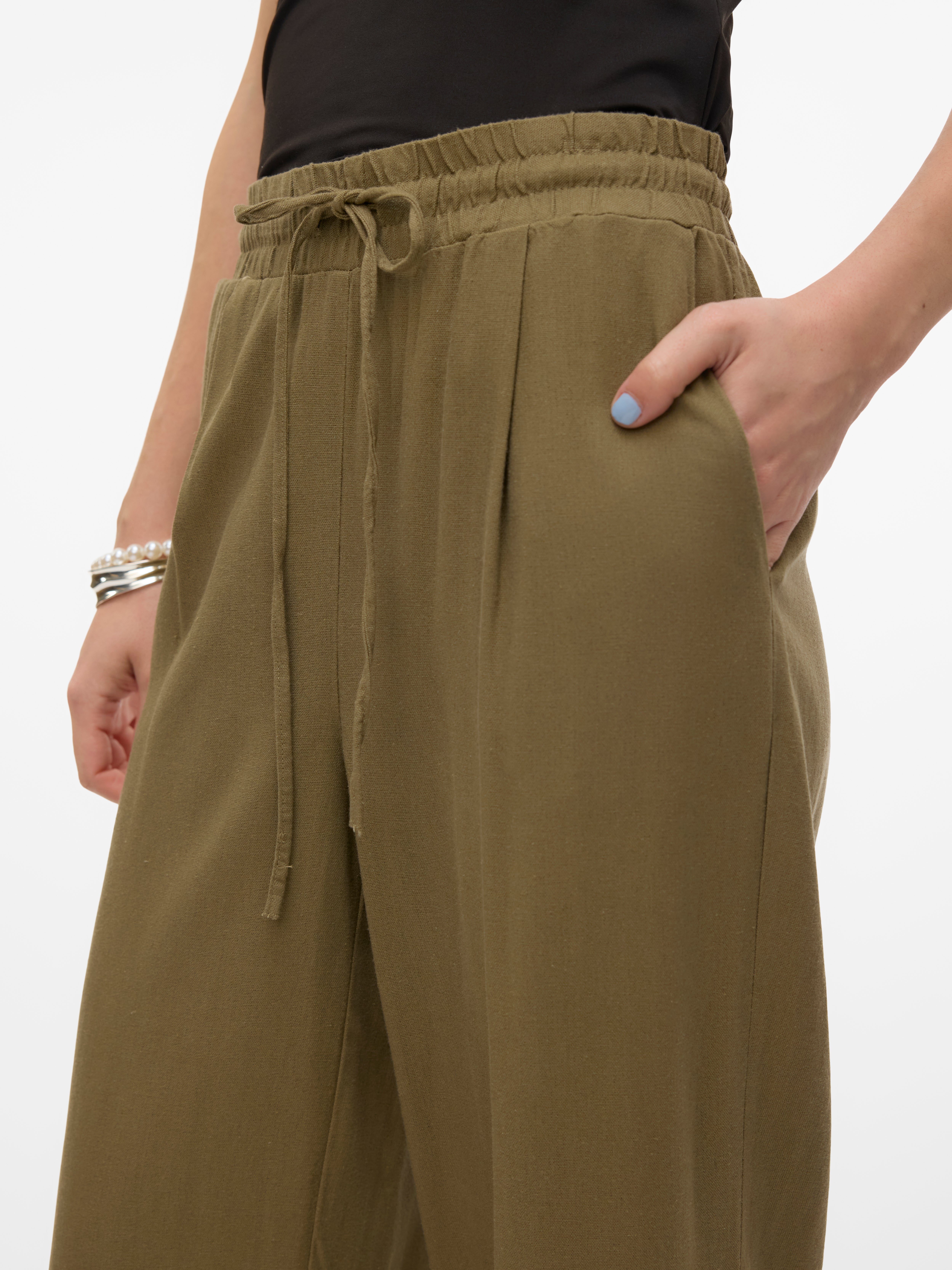 VMJESMILO Mittlere Taille Hose