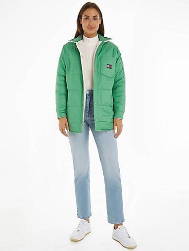 TOMMY-JEANS Damen Wendejacke TJW REVERSIBLE SHERPA JACKET