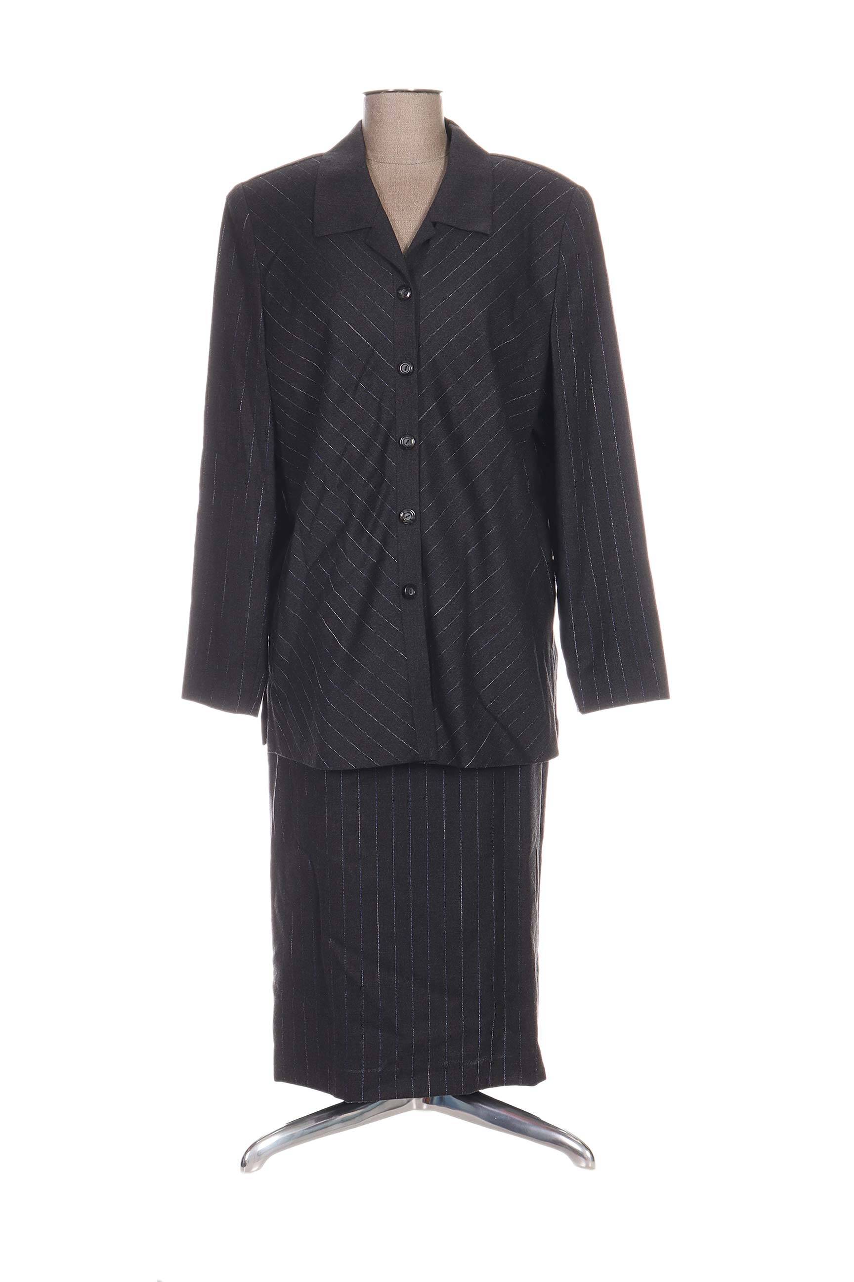 Frank Walder Jupe Veste Femme couleur gris