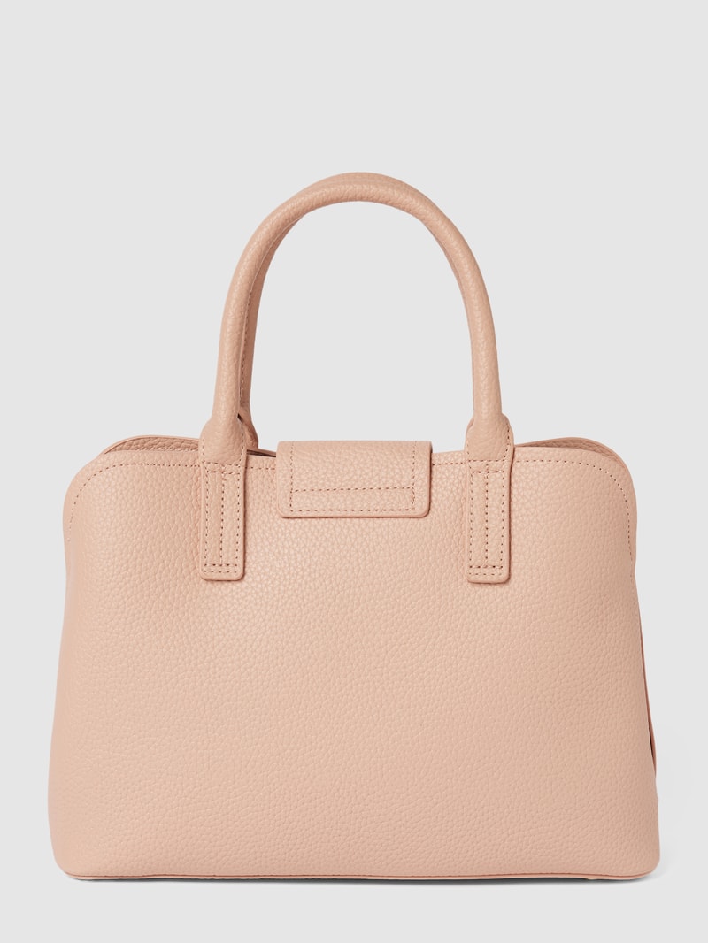 Tote Bag mit Label-Print in rosa