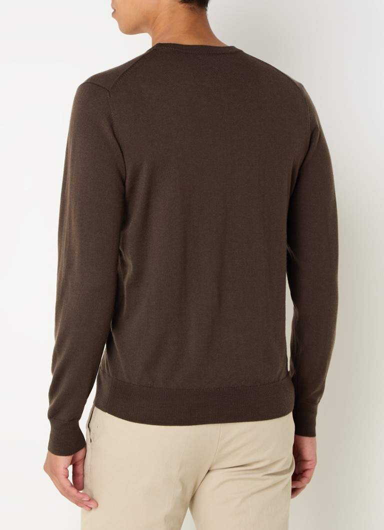 Boggi Milano Fine-knit wool pullover