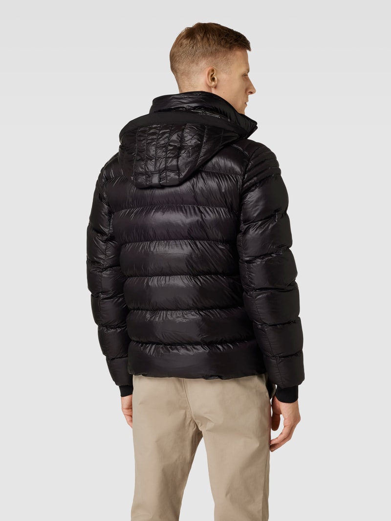 Funktionsjacke mit Steppnähten Modell 'BLACKJACK' in schwarz