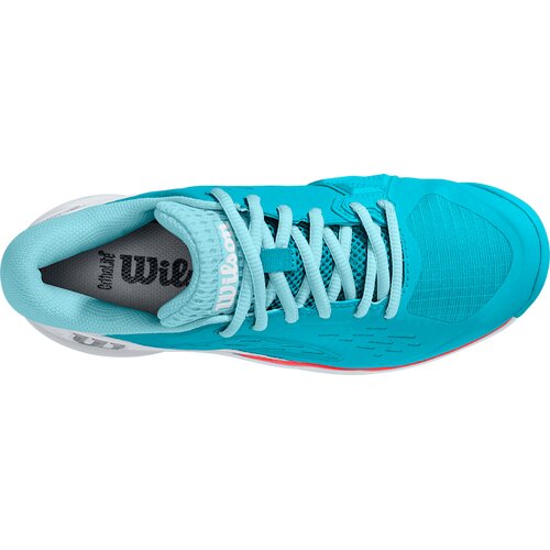 DAMEN TENNISOUTDOORSCHUHE RUSH PRO ACE CLAY W SCUBA BLUE/WH/FIERY