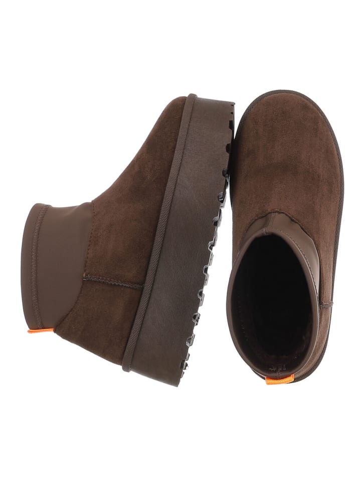 Ital-Design High Heel in Braun günstig kaufen