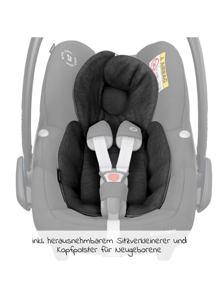 Maxi-Cosi 3in1 Babyschale & Reboarder-Set ab Geburt in schwarz günstig kaufen onesize