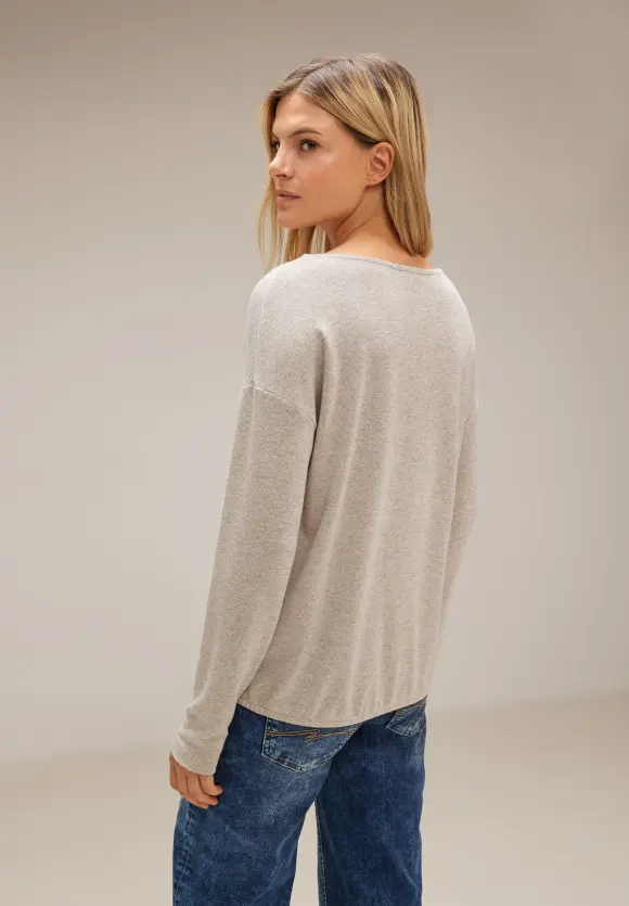 Street One Langarmshirt mit Wording