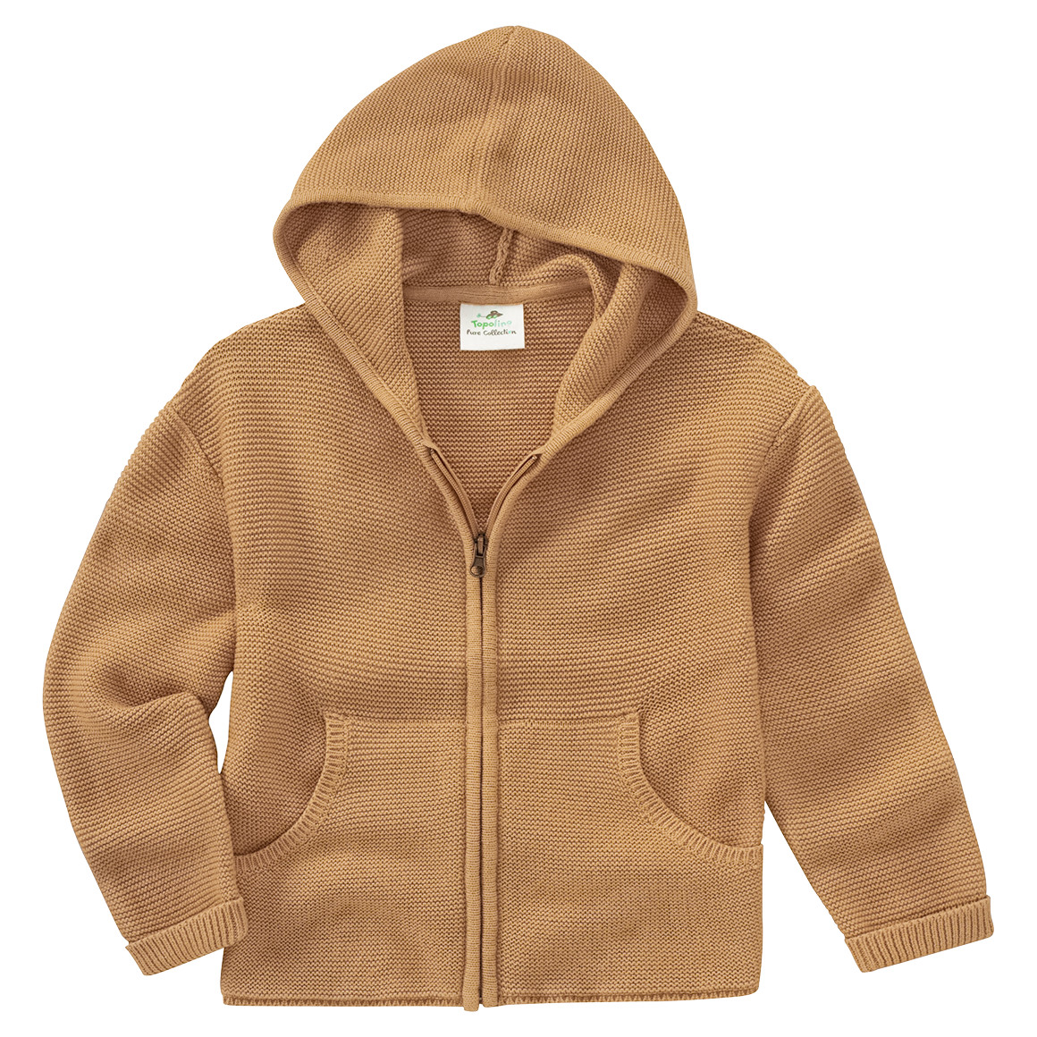 Jungen Strickjacke mit Kapuze