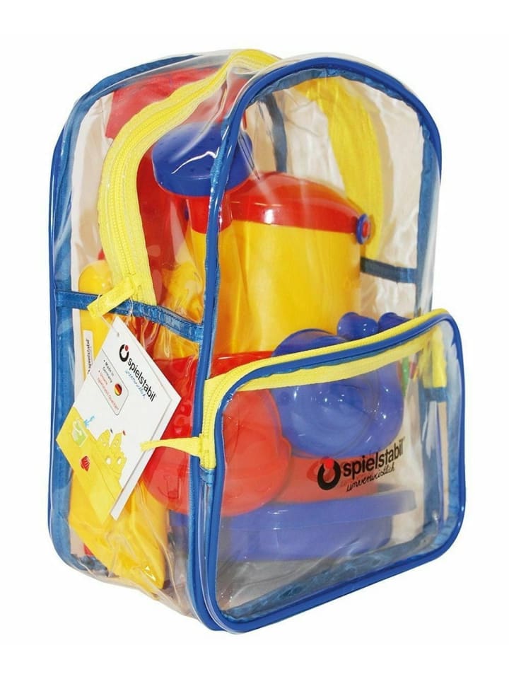 Spielstabil 6tlg. Set: Sand-Set Classic im Rucksack in mehrfarbig günstig kaufen onesize