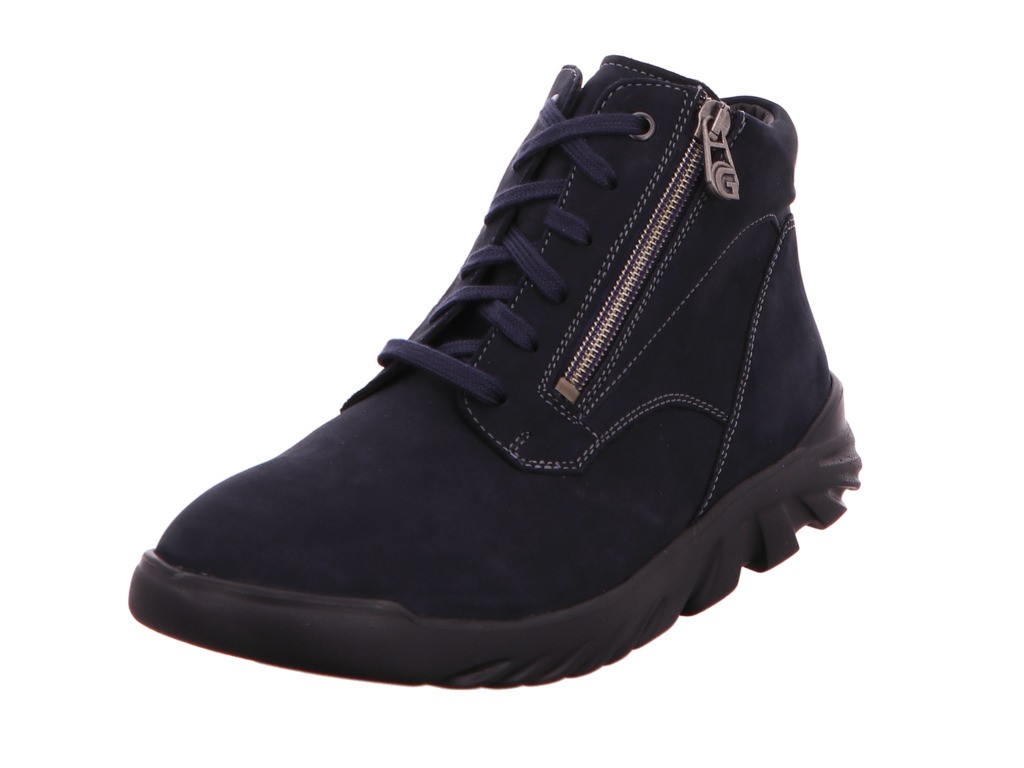 GANTER Schnür-Stiefeletten blau Haylie