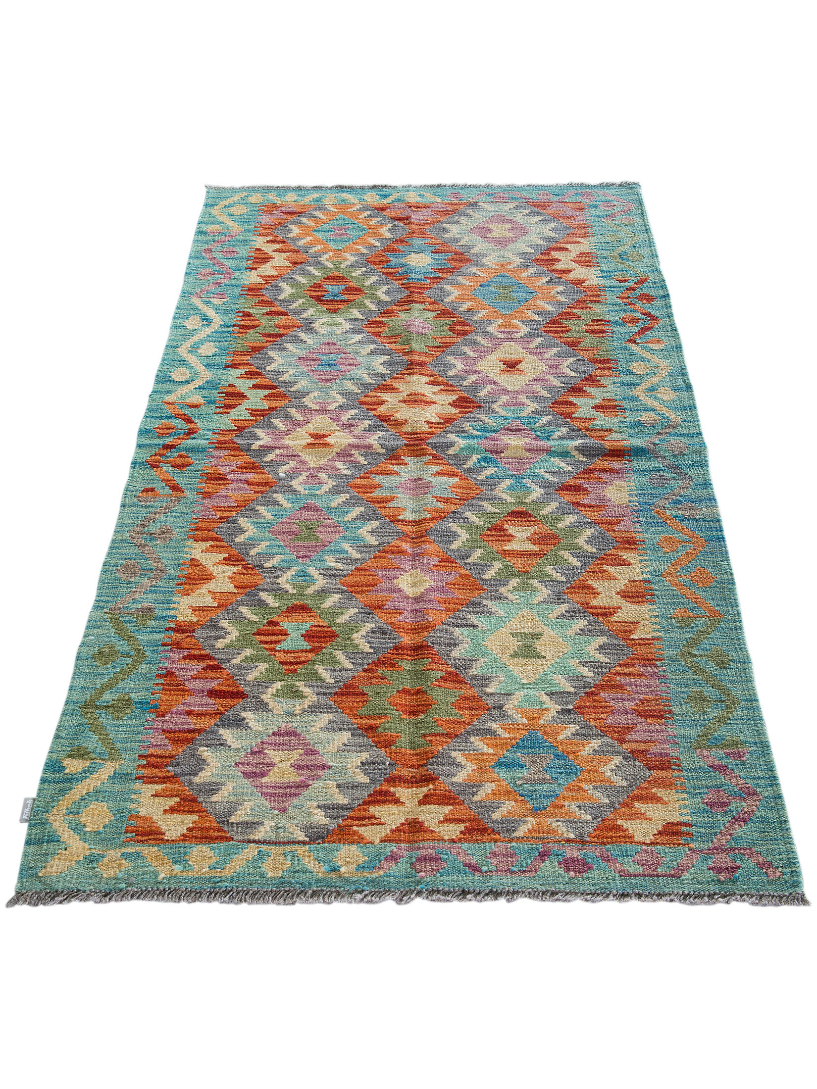 Afghan Kelim ca. 88 x 197 cm, Unikat / Einzelstück