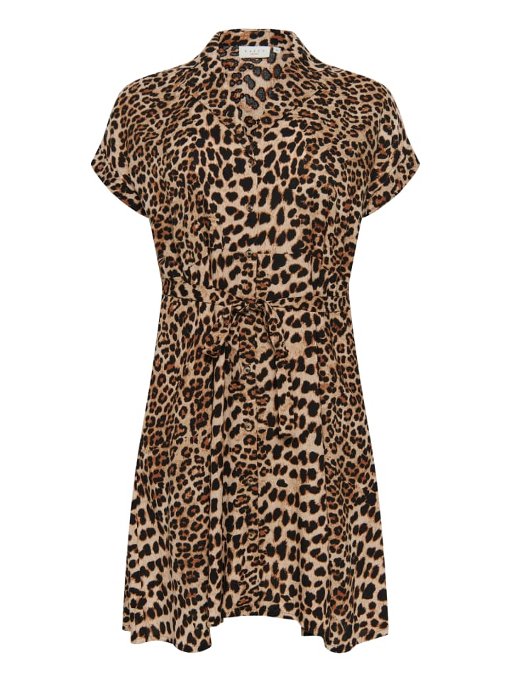 KAFFE curve Kleid KCadriana in Classic Leopard günstig kaufen