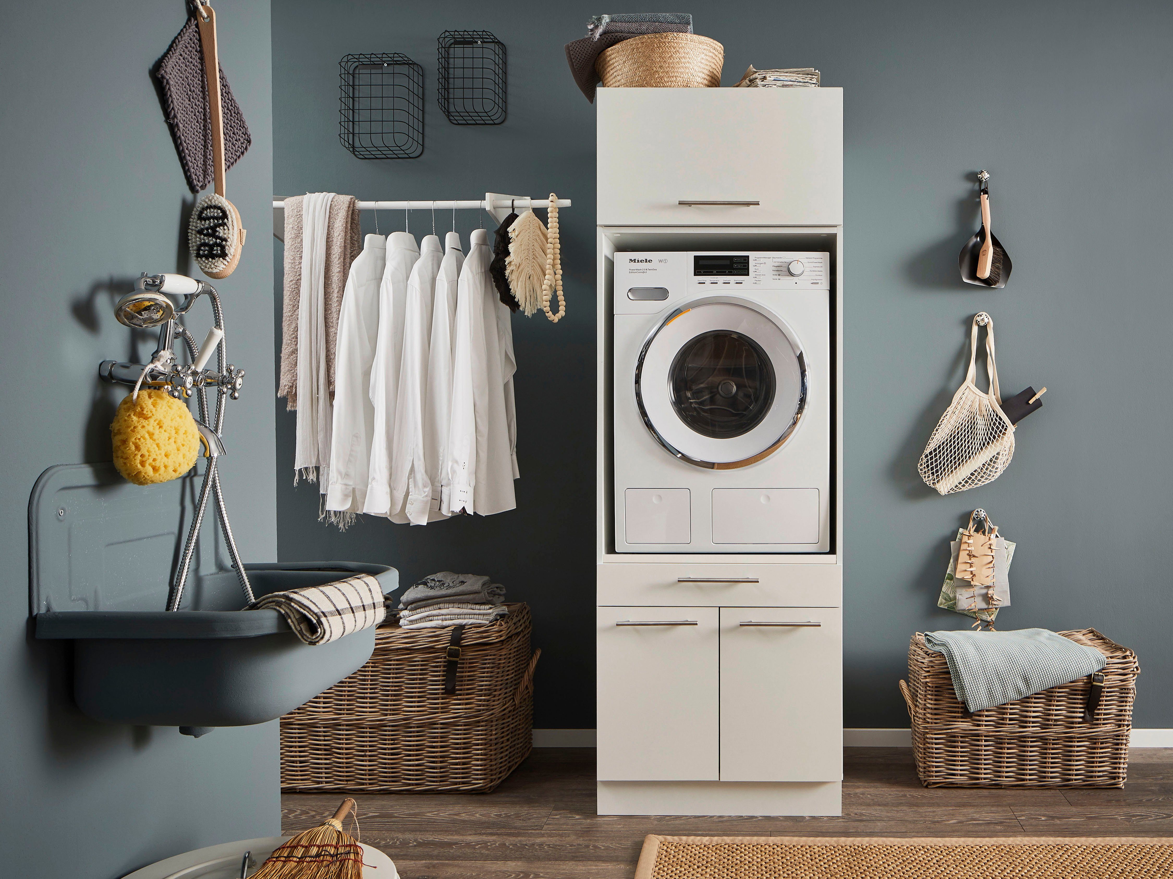Laundreezy Mehrzweckschrank-Set LAUNDREEZY LDSK1, Breite 67,5 cm