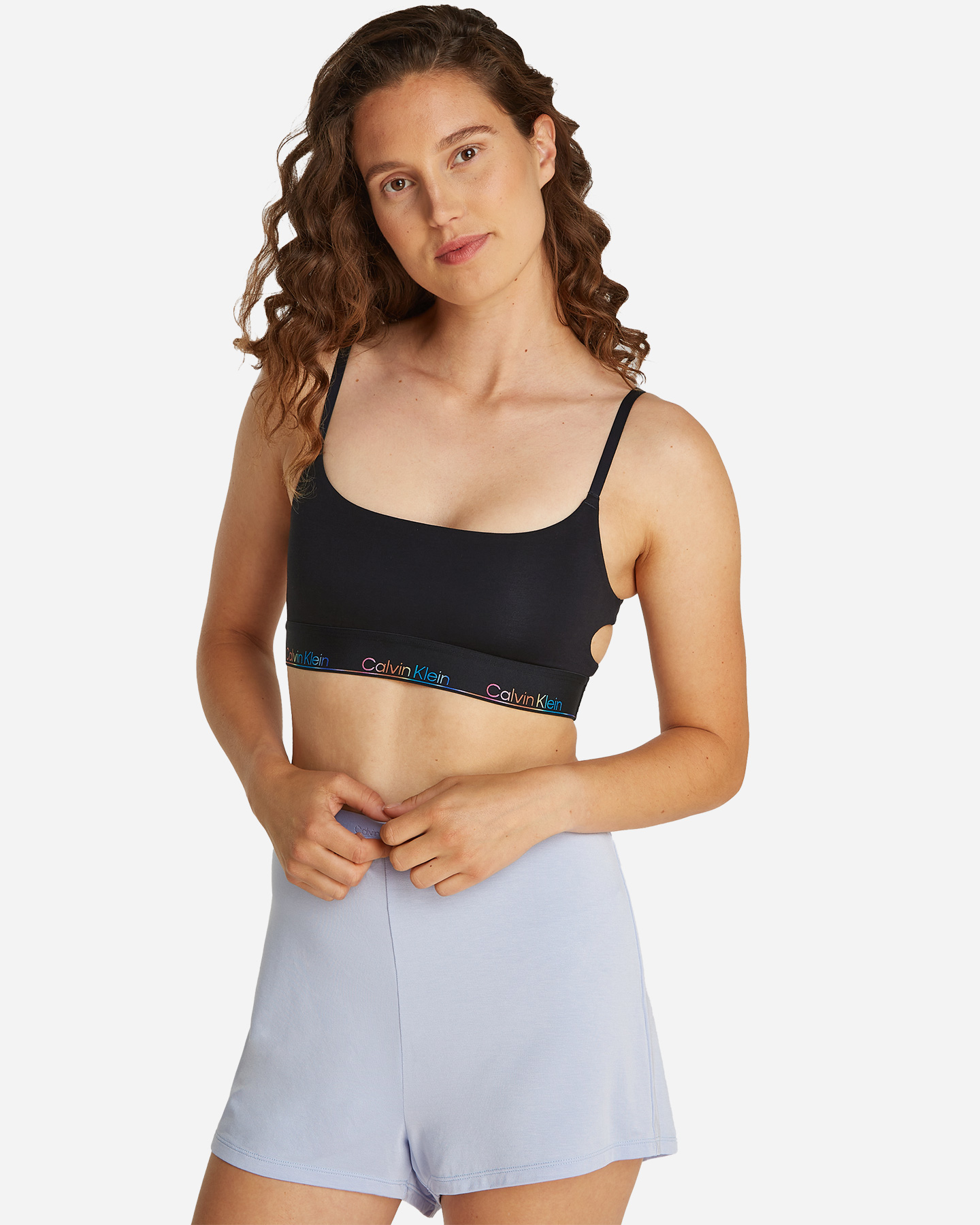 Dámska podprsenka Intimo Calvin Klein Pride Unlined Bralette W LV00QF8254-UB1