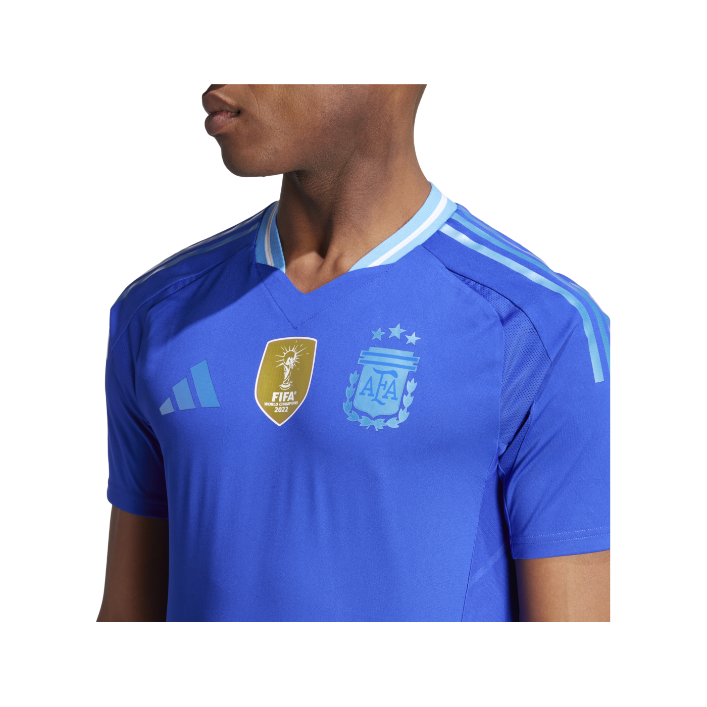 adidas Argentinien Auth. Trikot Away Copa America 2024 Blau