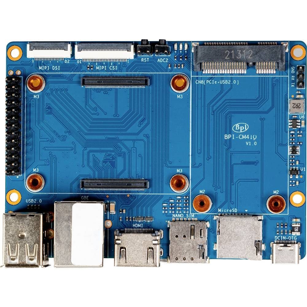 Banana PI, CM4, IO-Board, Raspberry Pi kompatibel Barebone-PC
