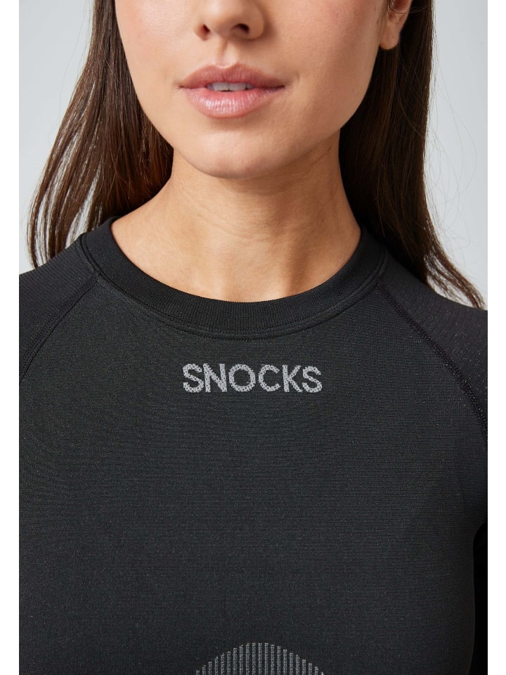 SNOCKS Thermounterwäsche 1 Set in Schwarz günstig kaufen