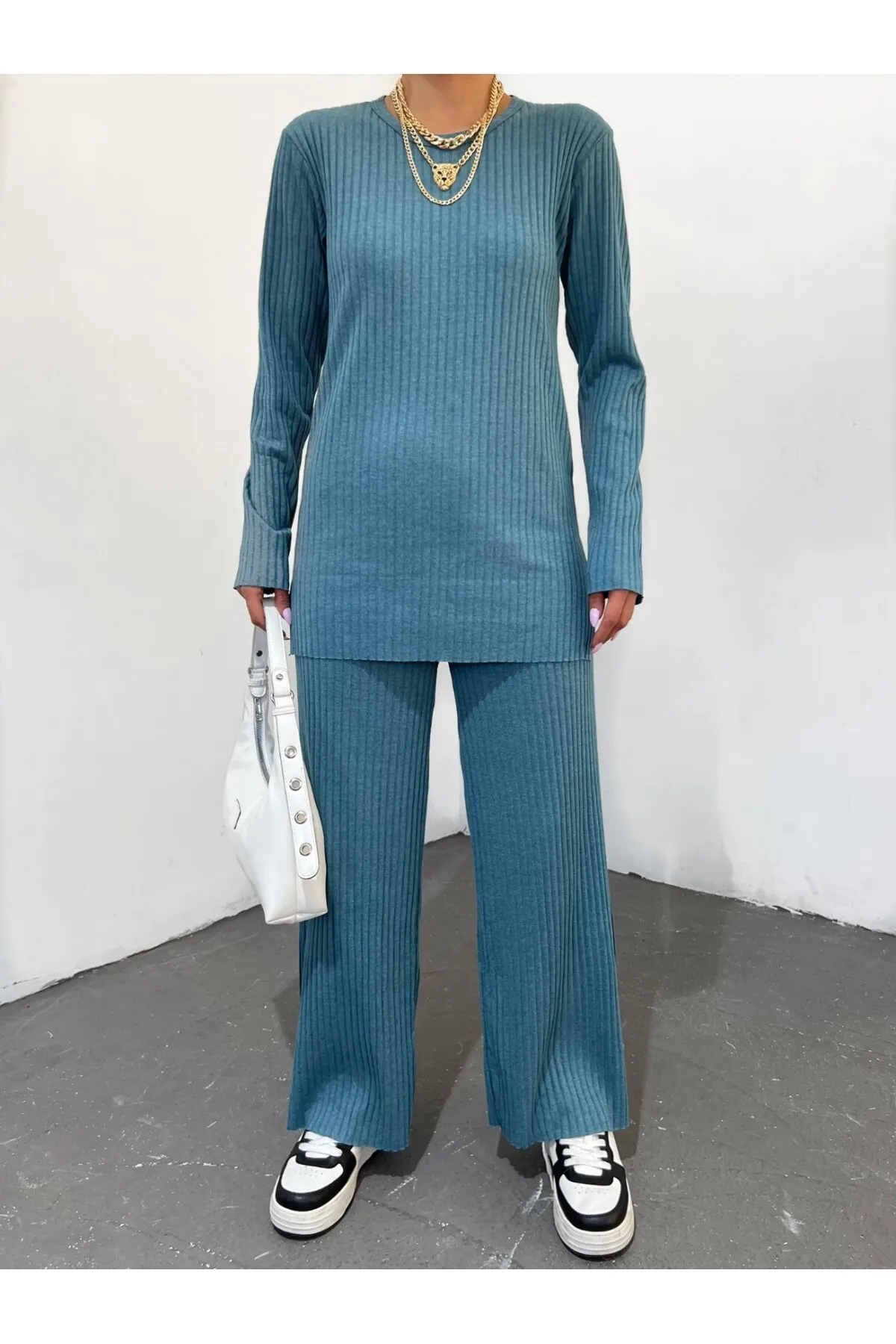 Modamorfo  Camisole-Set mit Rundhalsausschnitt