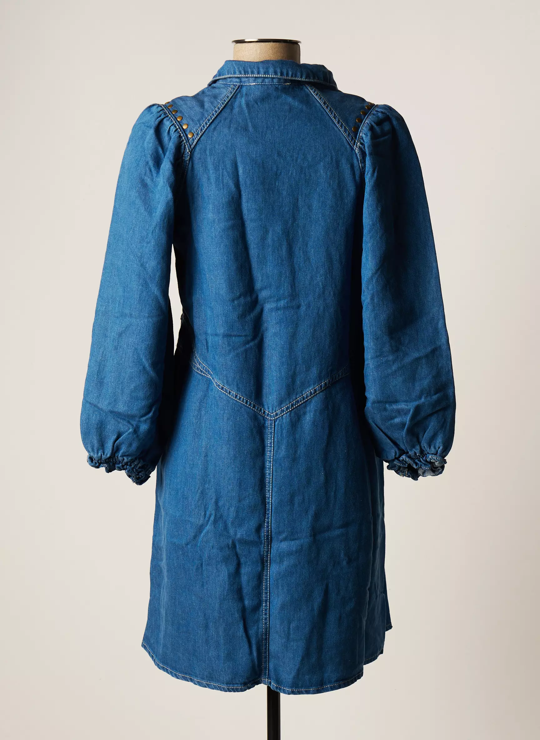 Louizon Robes Courtes Femme couleur bleu