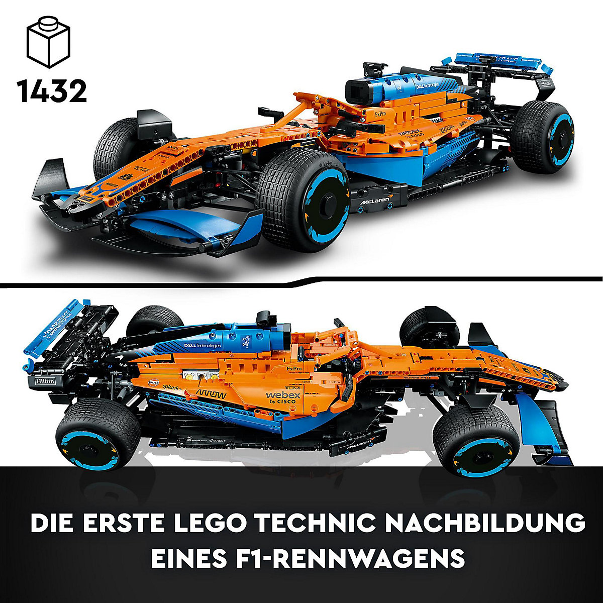 LEGO® Technic 42141 McLaren Formel 1™ Rennwagen
