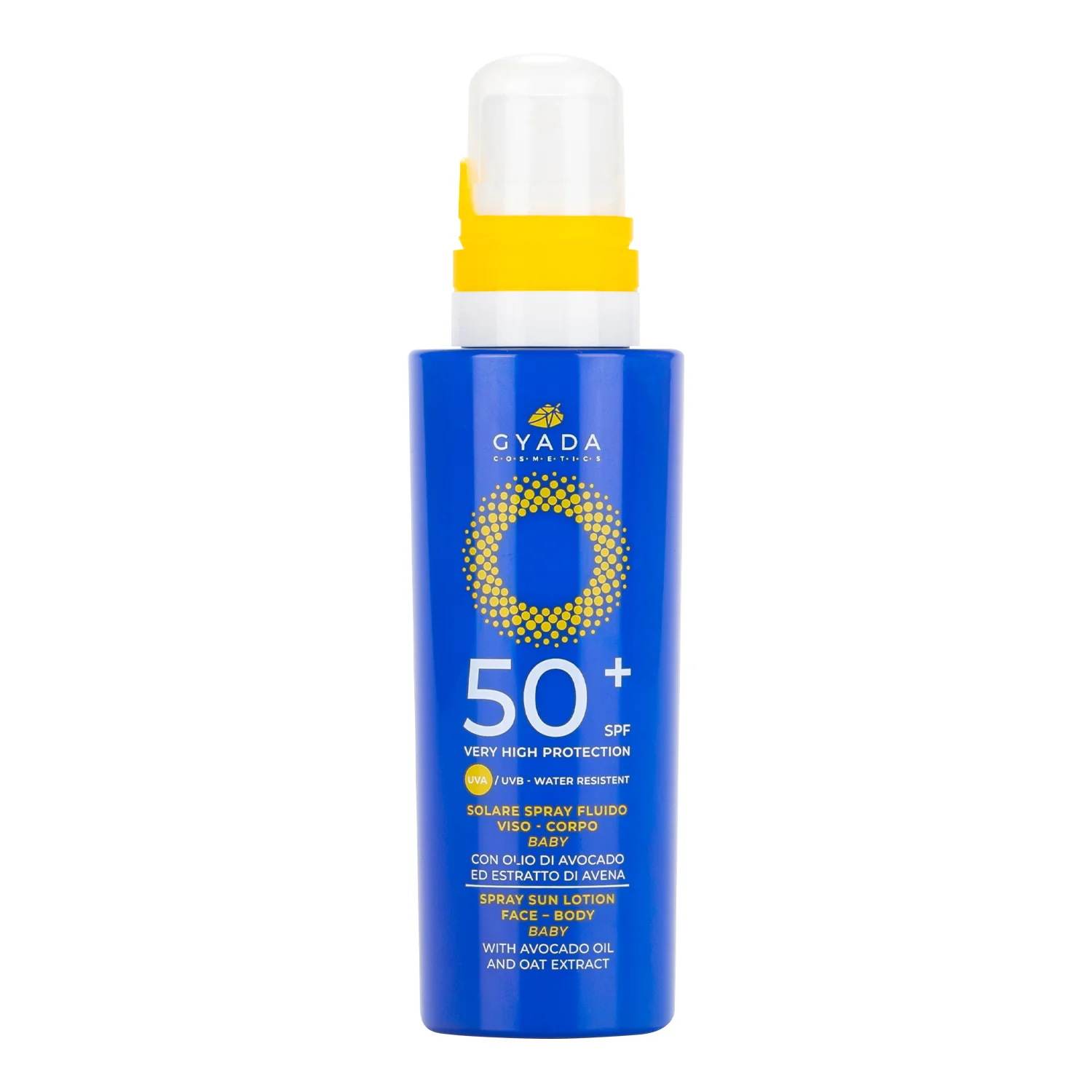 Sun Care Baby sprej za lice i tijelo SPF50+ - Dječja krema za sunčanje, Losion za tijelo s visokom zaštitom od sunca, Sprej za tijelo s visokom zaštitom od sunca, Krema za lice s visokom zaštitom od sunca, Proizvodi za djecu