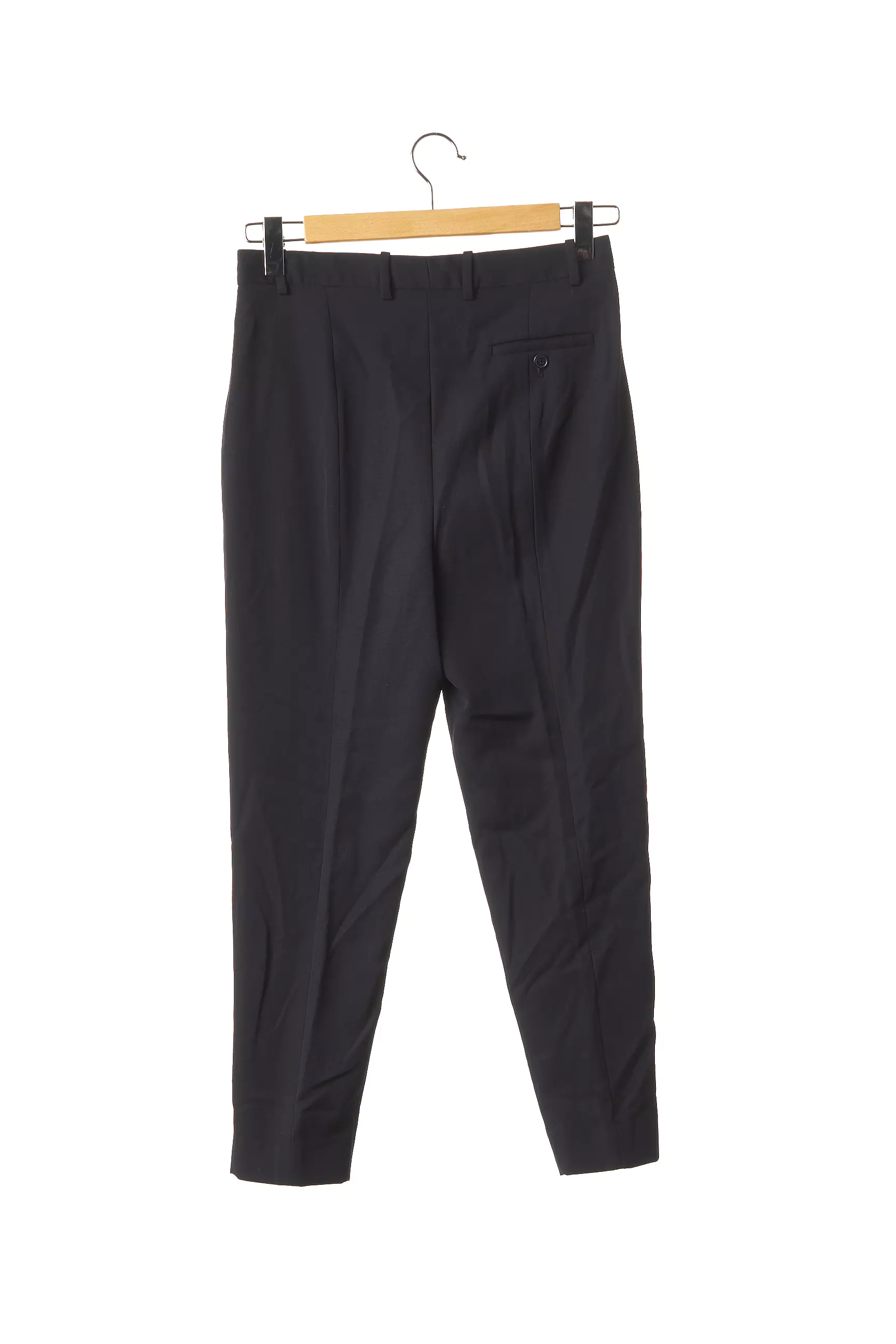 Alexander Mcqueen Pantalons Droits Femme couleur bleu