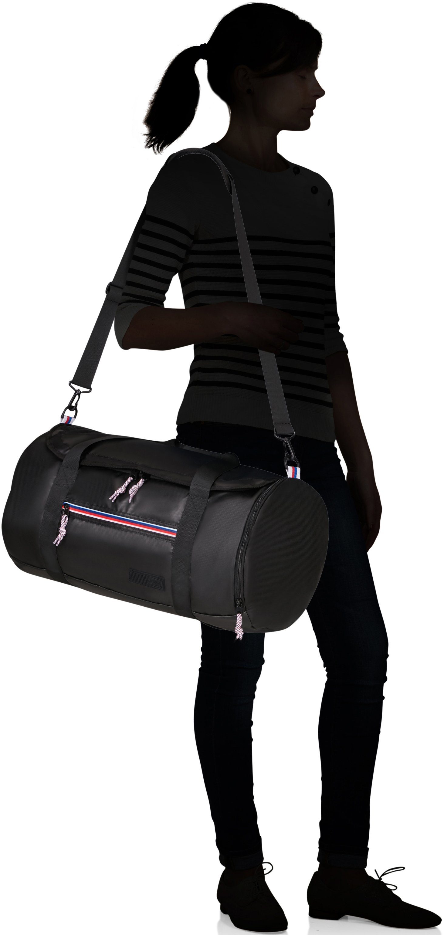 American Tourister® Reisetasche Upbeat Pro, mit Trolley-Austeck-System