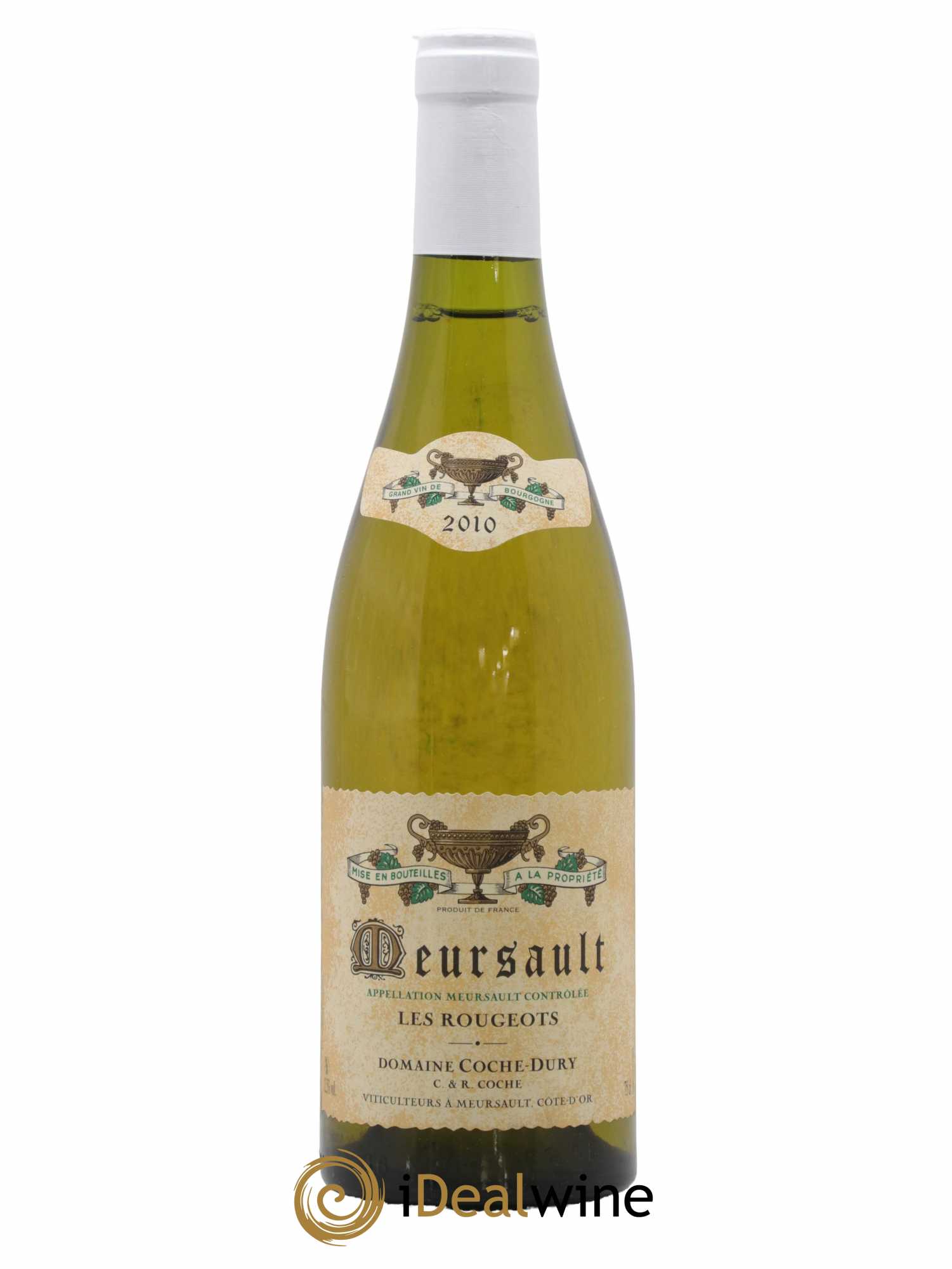 Meursault Les Rougeots Coche Dury (Domaine)  2010 - Lot de 1 Bouteille