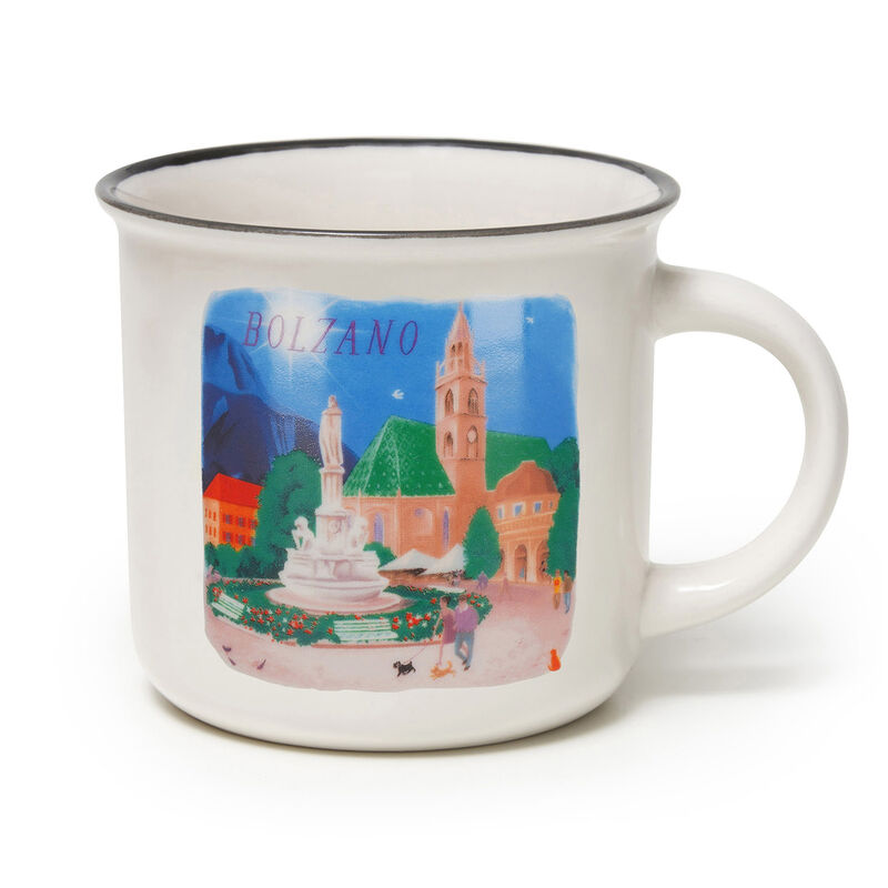 Xícara de porcelana - Cup-Puccino - Coleção Cidades do Mundo
