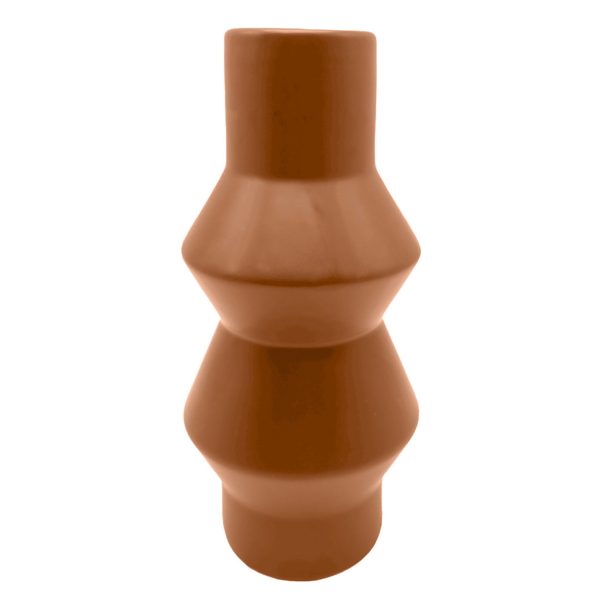 Vase céramique forme géométrique