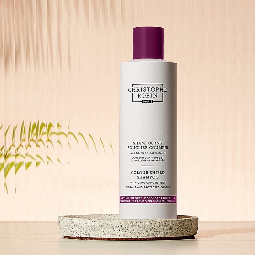 christophe robin Shampooing bouclier couleur aux baies de camu-camu Shampooing