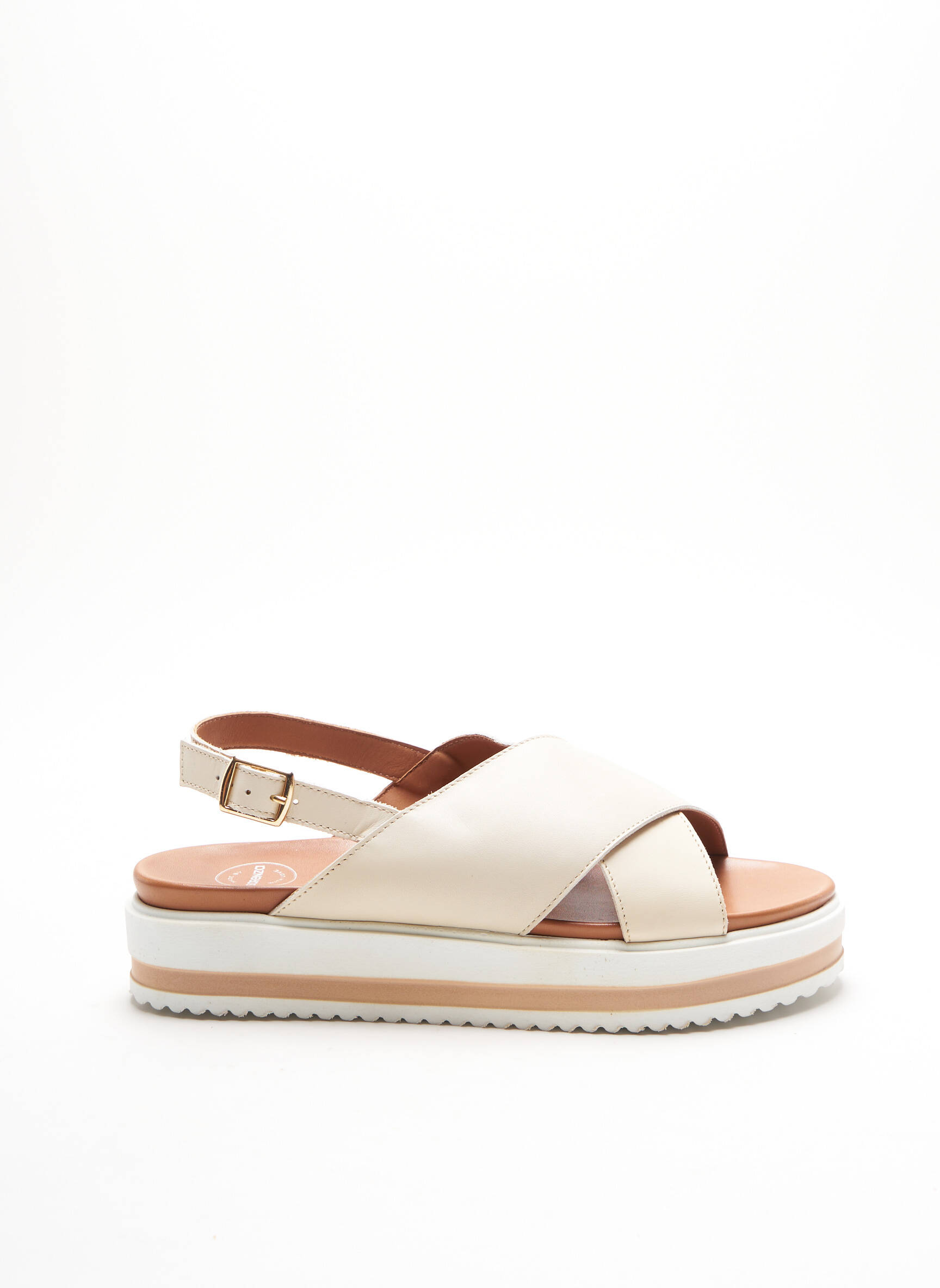 Sarenza Sandales Nu Pieds Femme couleur blanc