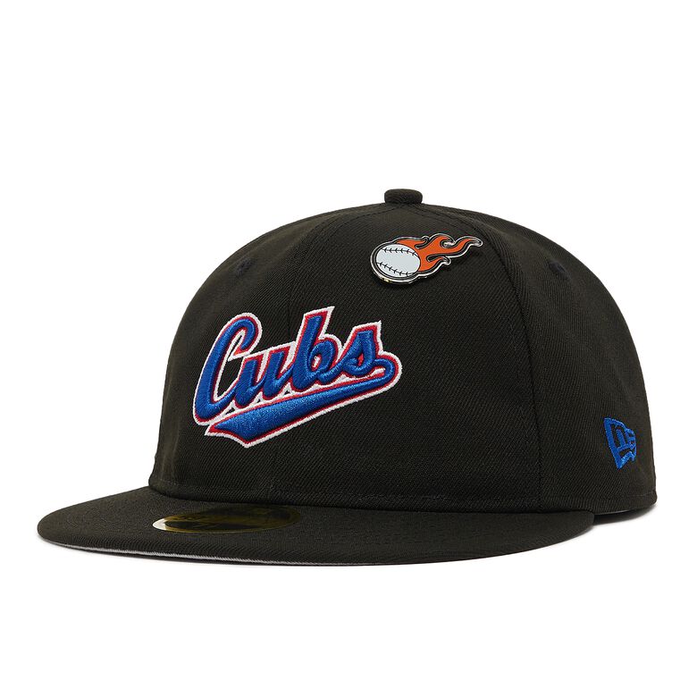 New Era MLB Coop Pin 59Fifty® Retro Crown Chicago Cubs Otc schwarz