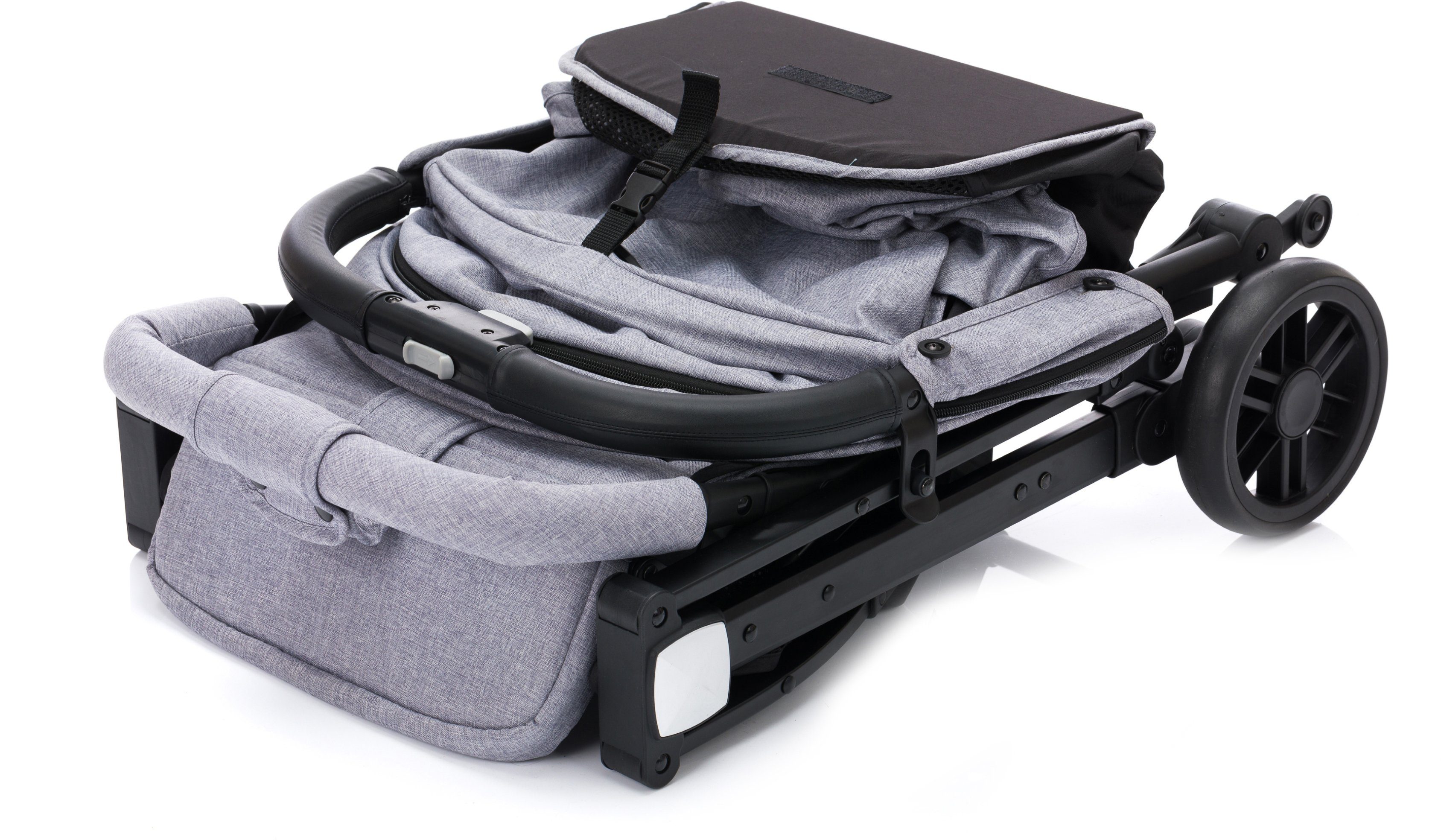 Fillikid Sport-Kinderwagen Styler, hellgrau melange, mit Trolleygriff