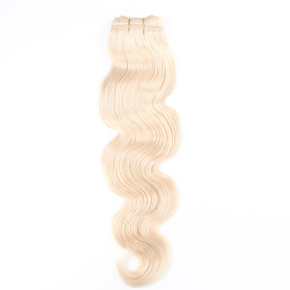 hair2heart Extensions Tissage cheveux naturels #60 Blond clair 100g extensions