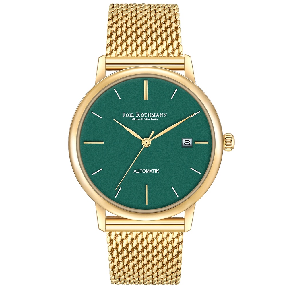 Joh. Rothmann Montre automatique Classic en Or jaune Acier inoxydable en Or jaune Montre