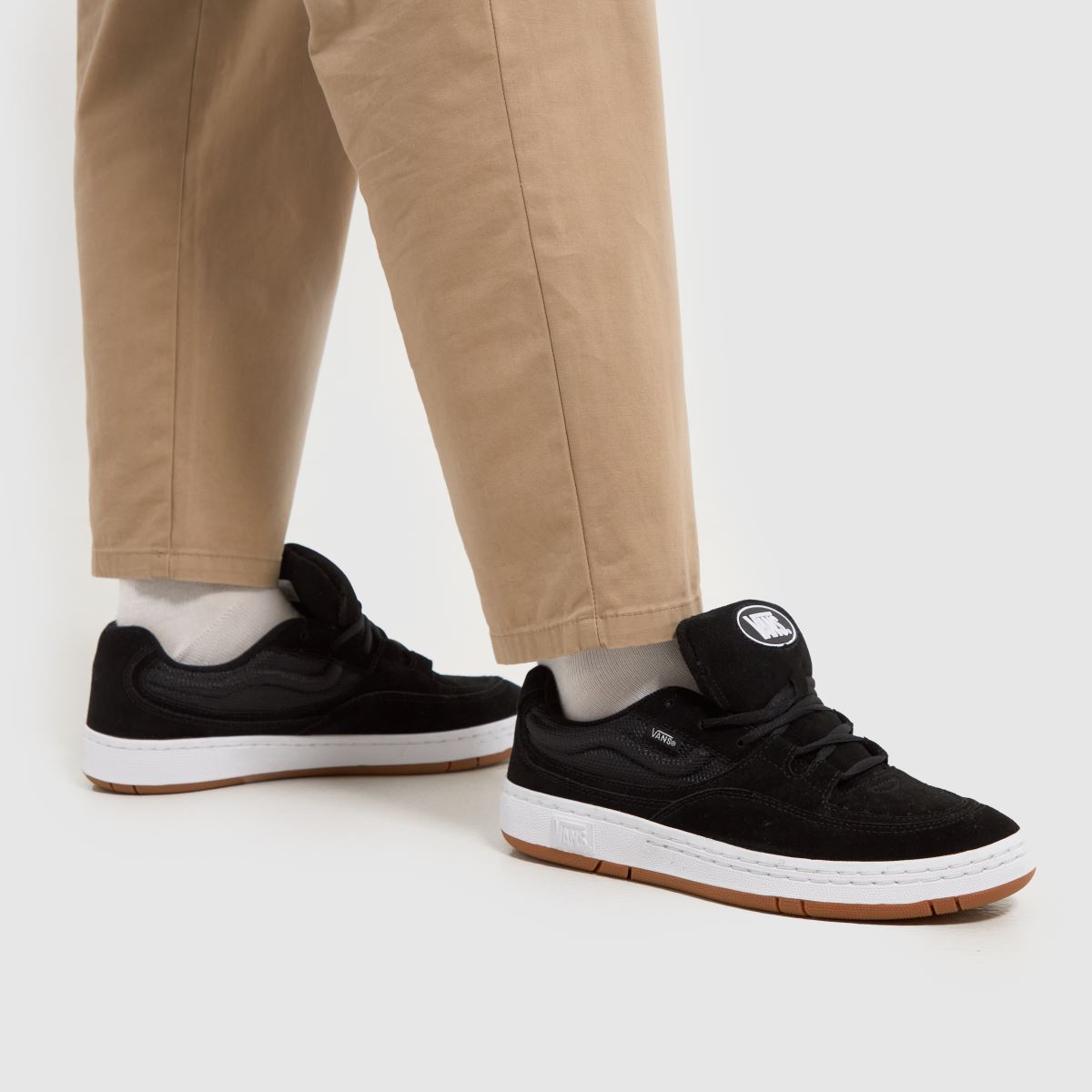 Vans Speed ls – Svarta och vita träningsskor