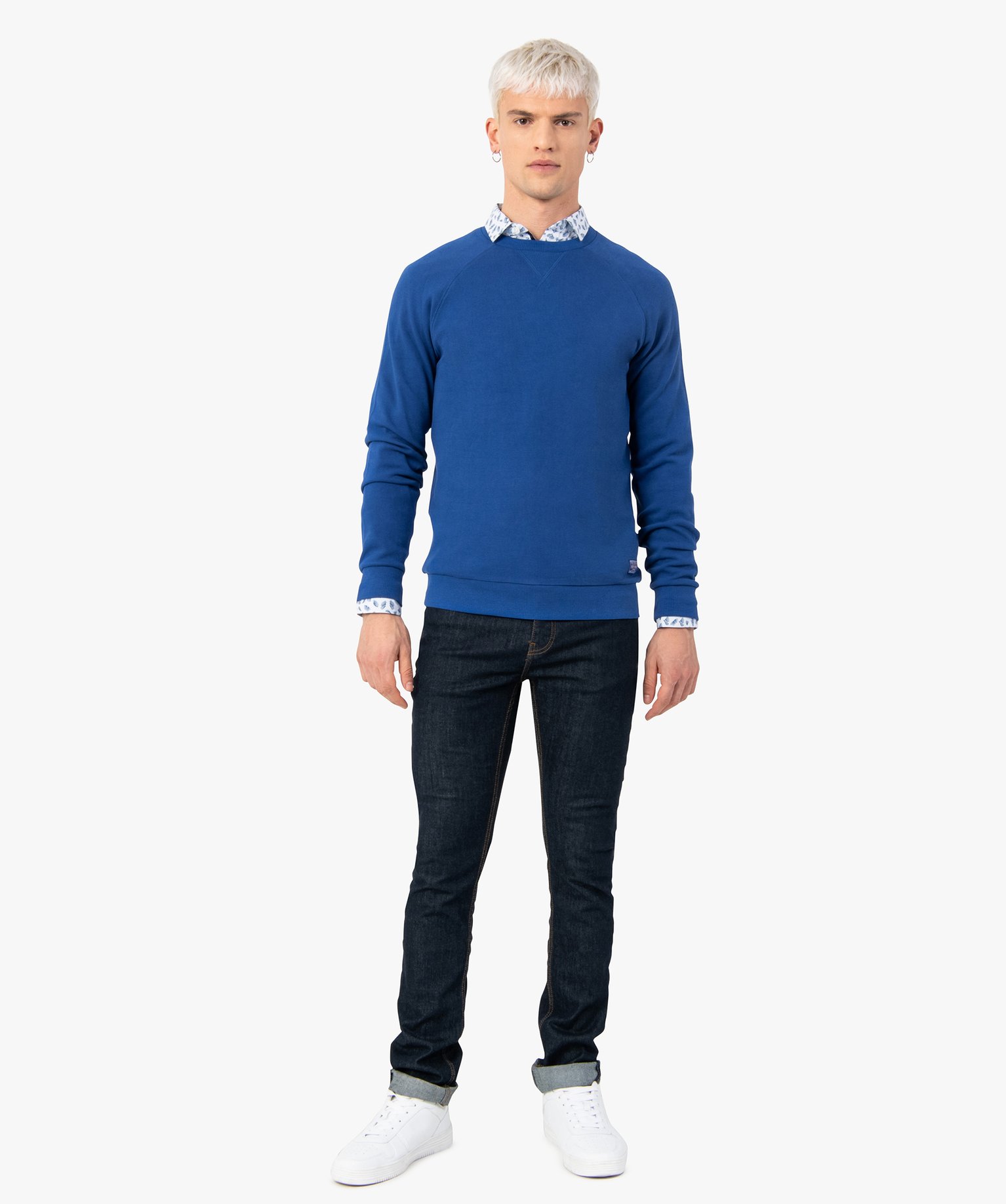 Sweat homme en maille piquée | GEMO