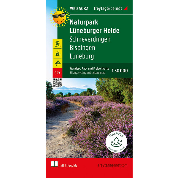 NATURSCHUTZGEBIET LÜNEBURGER HEIDE - Wanderkarte